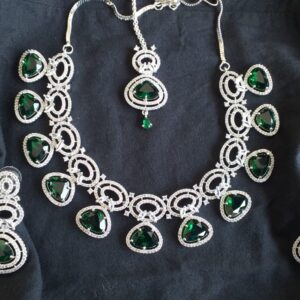 Silver & Black Wire with Bracelets - Image 1